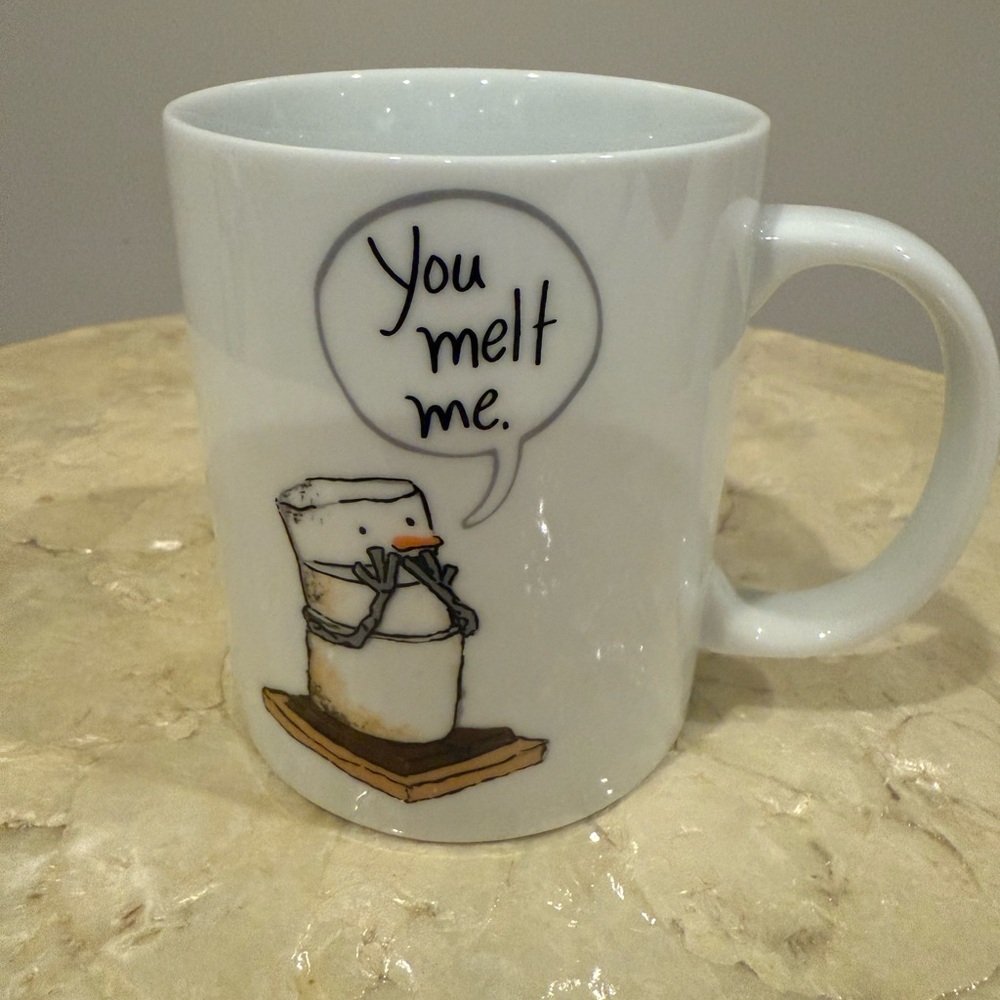White Snowman Mug